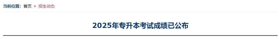上海工程技術(shù)大學(xué)專升本成績公布